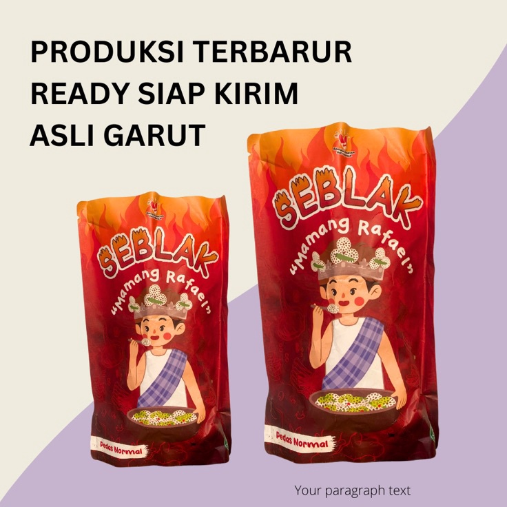 

TEBUS MURAH Makanan Ringan Seblak Rafael Instan Komplit Fresh Asli Garut Makanan ringan instan Seblak coet mamank rafael seblak kering seblak instan coet komplit seblak rafael instan komplit bobiskincare seblak murah pedas original seblak coet rafael