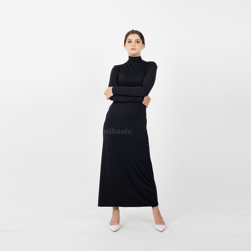 SYLMI BASIC INNER Dress LONGSLEEVE #Cooltech by Sylmi Basic