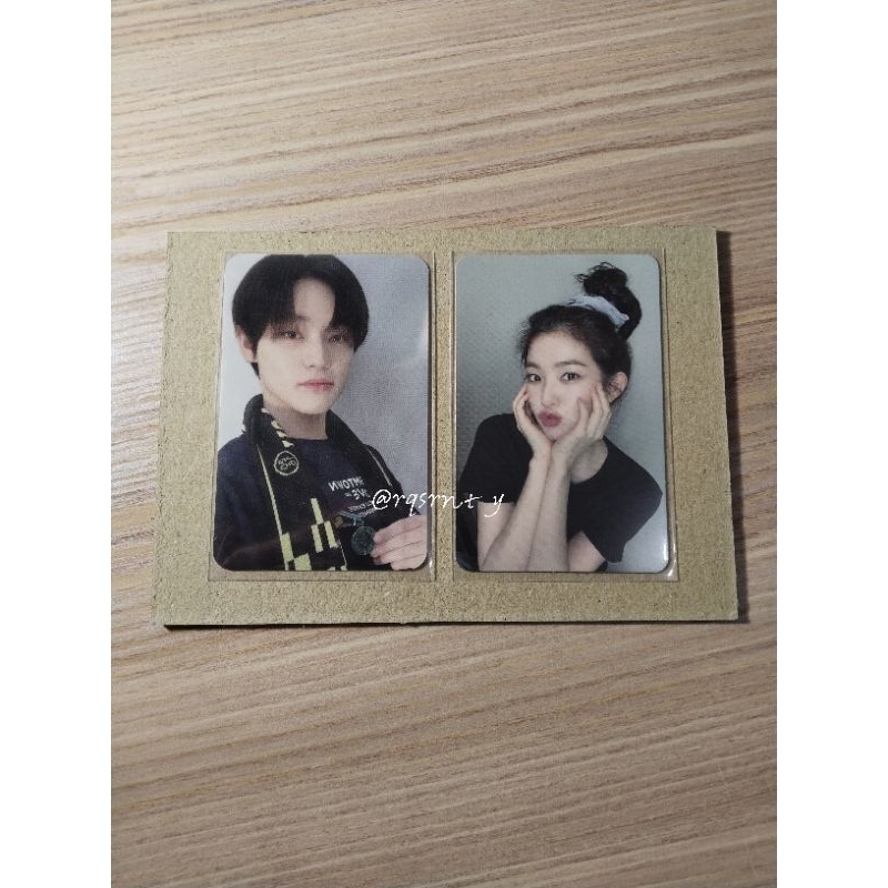 [BACA DESKRIPSI] PHOTOCARD NCT DREAM CHENLE MD EMBLEM BADGE KWANGYA SMCU RED VELVET IRENE CEPOL ALBU