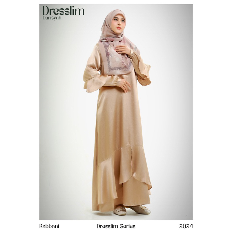 dresslim darisyah - dresslim dara meora - dresslim couple kendi - baju busui - gamis busui - gamis m