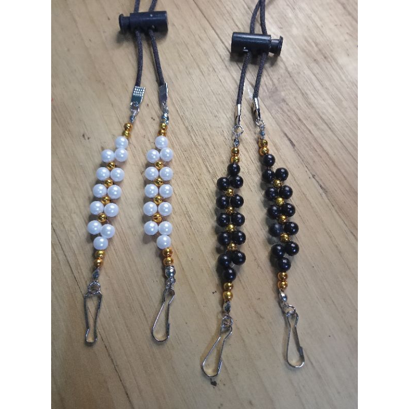 konektor masker 2in1 strap masker mutiara