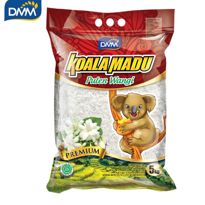 

D2289 Beras Koala Madu Pulen Wangi 5KG