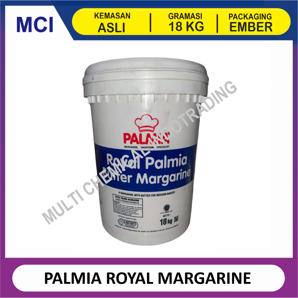 

PALMIA ROYAL BUTTER MARGARINE 18 KG / MENTEGA MARGARIN PALMIA