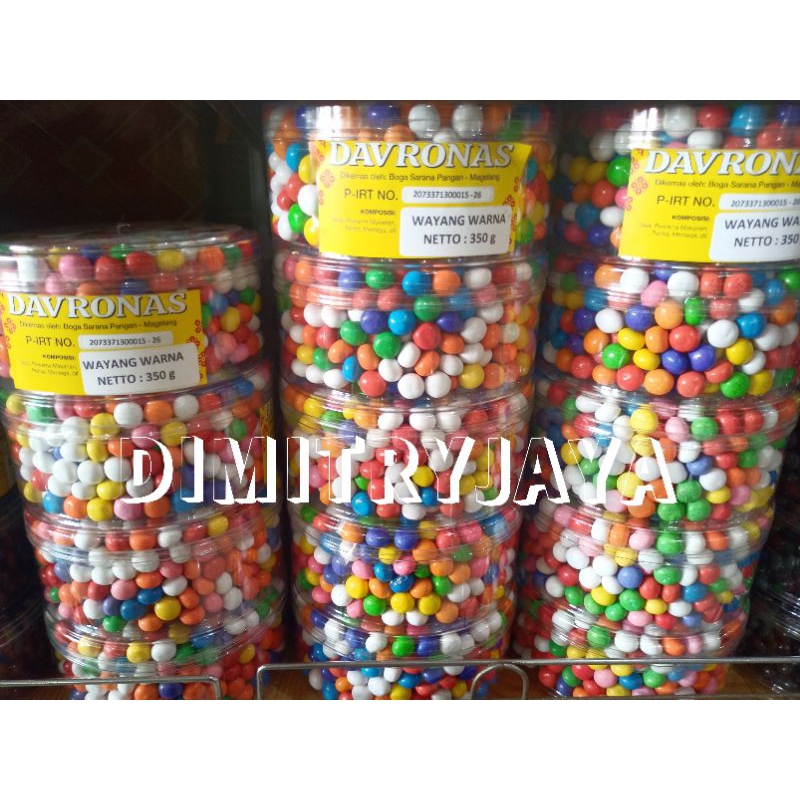 

Duo wayang warna davronas 400 gram coklat oleh oleh khas magelang jogja temanggung wonosobo