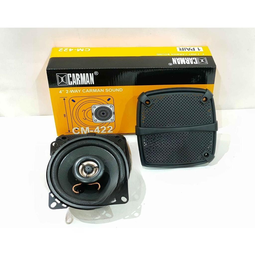 Speaker Pintu Mobil coaxial 4 Inch CARMAN CM-422