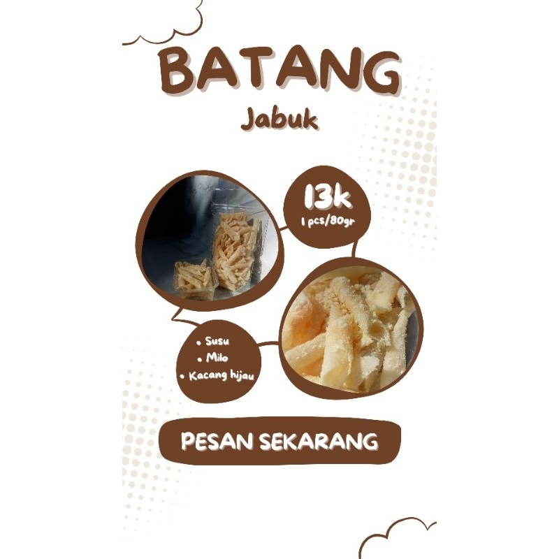 

Batang Jabuk isi 80gr