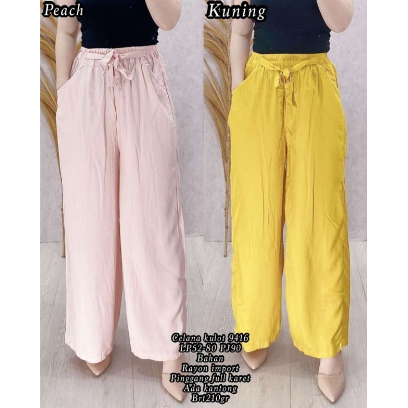 CELANA KULOT 9436 RAYON IMPORT