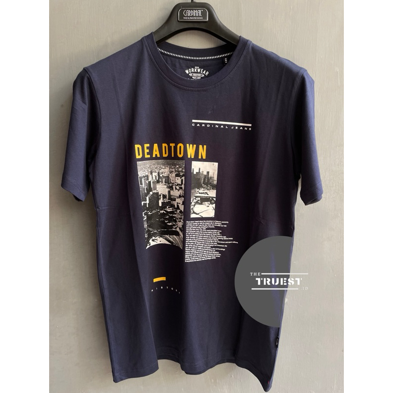 Kaos Cardinal Original | T Shirt Cardinal Original | Kaos Pria Cardinal | Kaos Cardinal Biru Navy | 