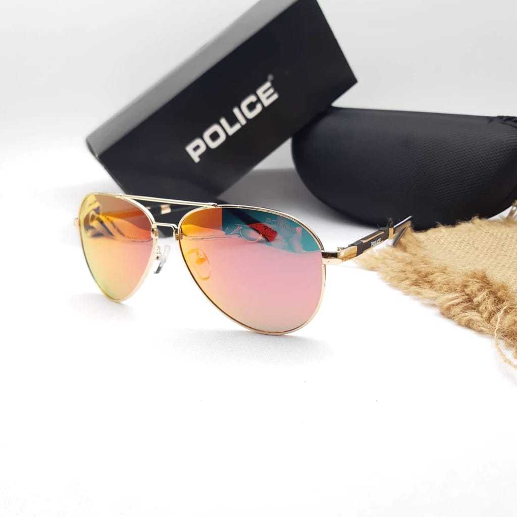 NEW KACAMATA PRIA POLICE 1382 POALRIZED LENS FIRE SIZE 61-11-135 FULLSET