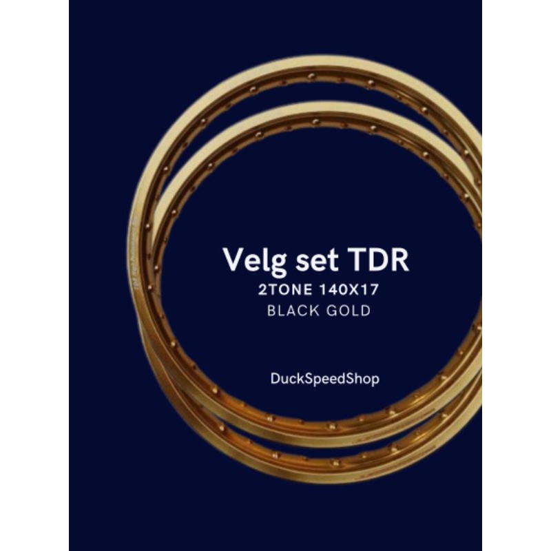 velg set TDR 2 Tone