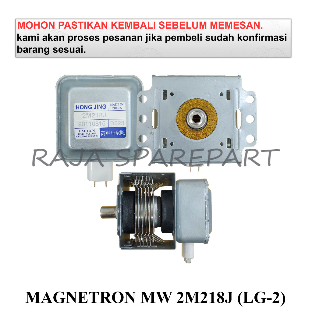 MHL MAGNETRON MICROWAVE OVEN/MAGNETRON LG/MAGNETRON MICROWAVE  2M218J (LG-2)