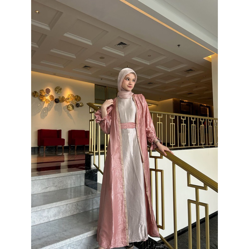 abaya silk plain bahan dior silky | abaya silky dior premium