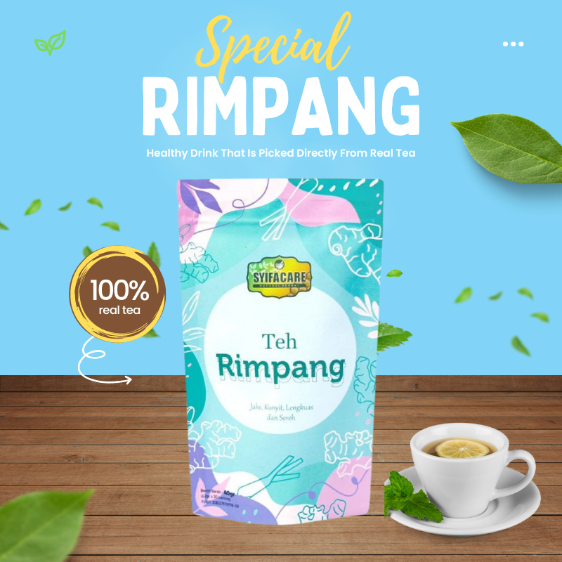 

Rimpang Jsr Teh Rimpang Syifacare Teh Celup Herbal - Diet Pelangsing Badan Halal BPOM