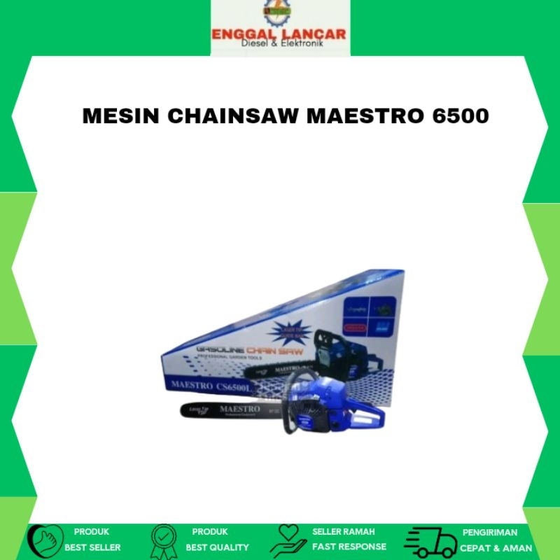mesin chainsaw maestro 6500