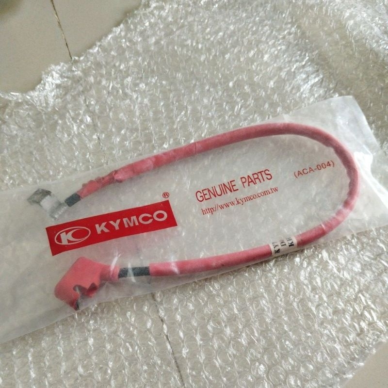 Kabel aki plus merah original khusus kymco metica glx