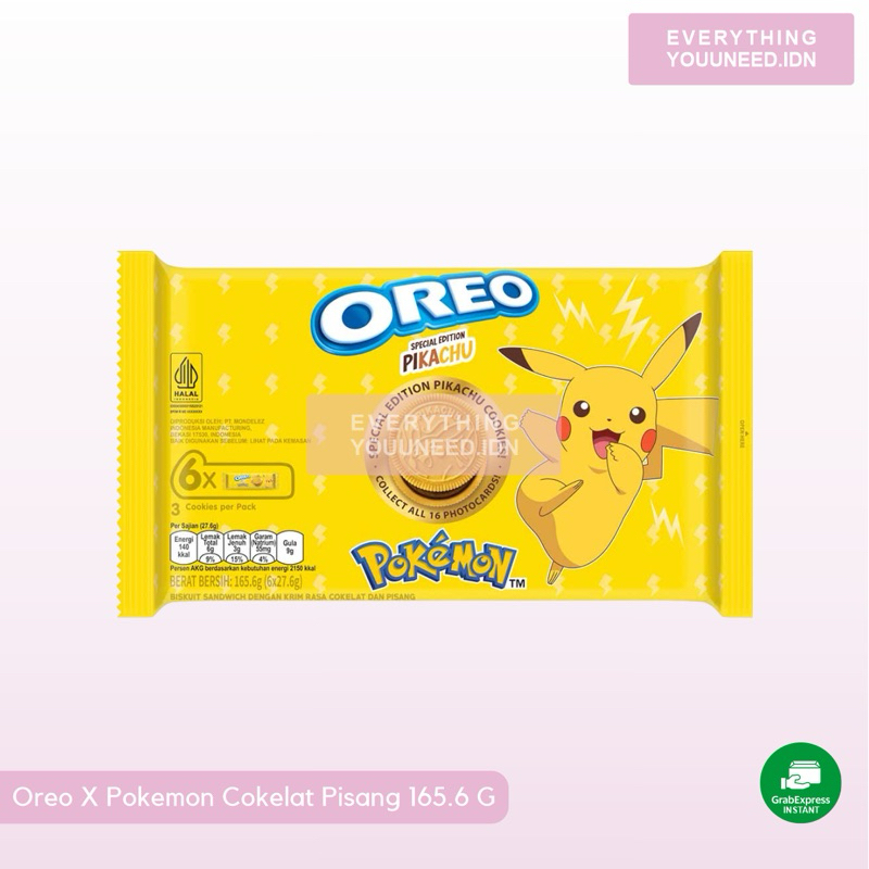 

Oreo Biscuit X Pokemon | Free Pokemon Picture Card