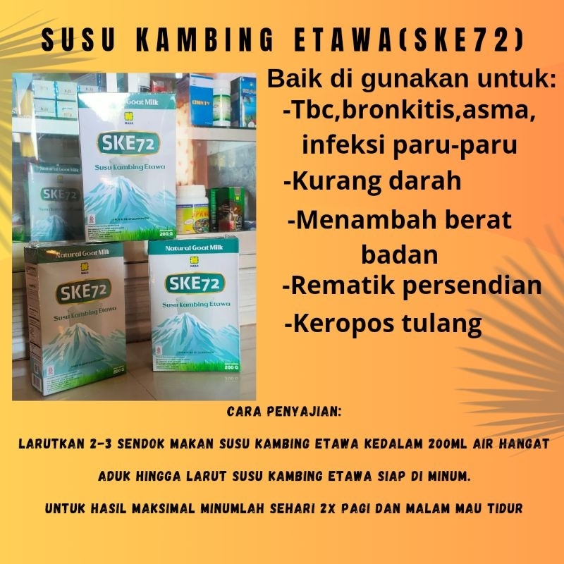 

NASA SUSU KAMBING ETAWA(SKE 72)