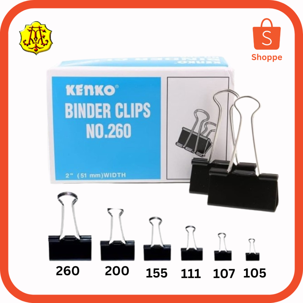 

PENJEPIT KERTAS / BINDER CLIP KENKO