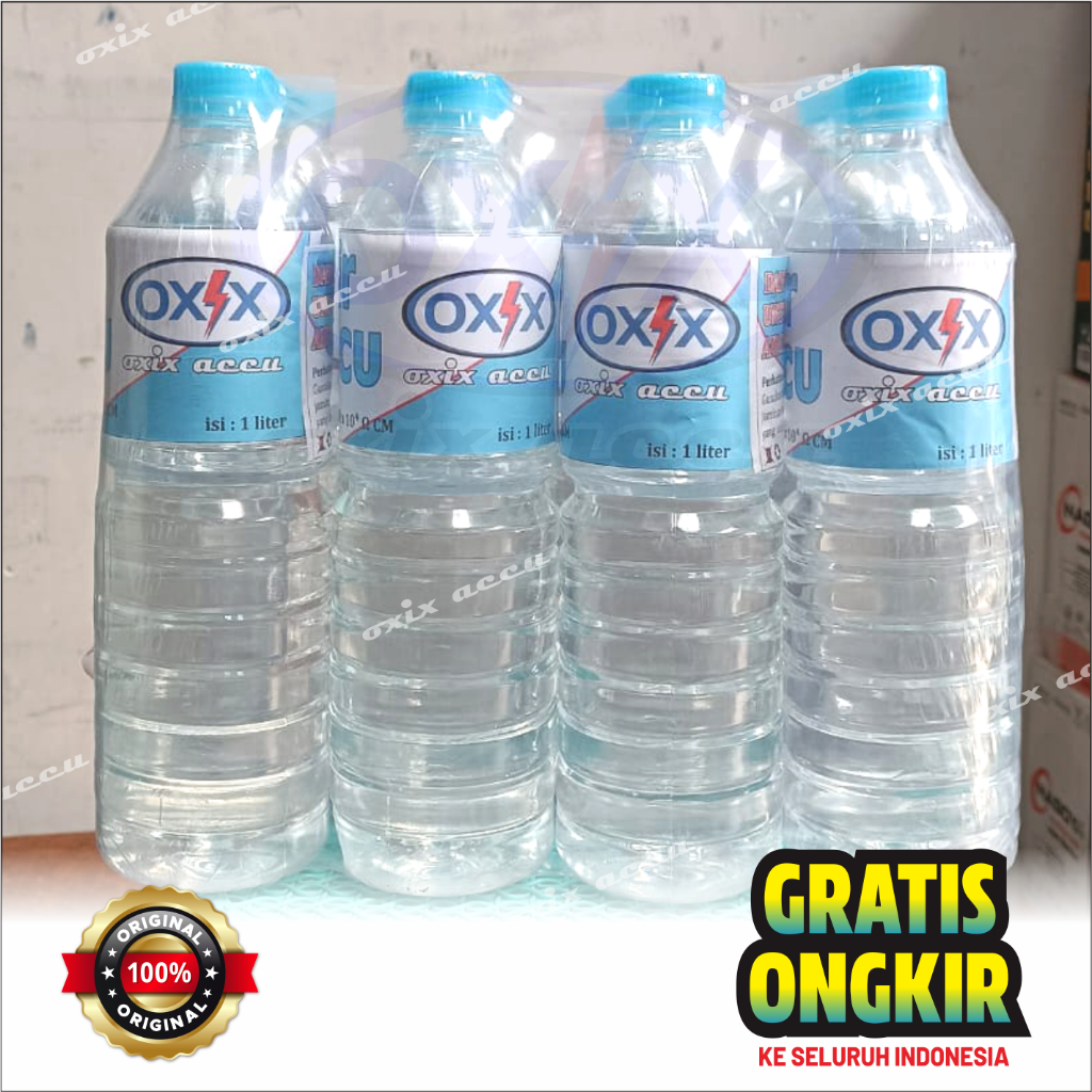 Air Accu Oxix / Air isi ulang aki