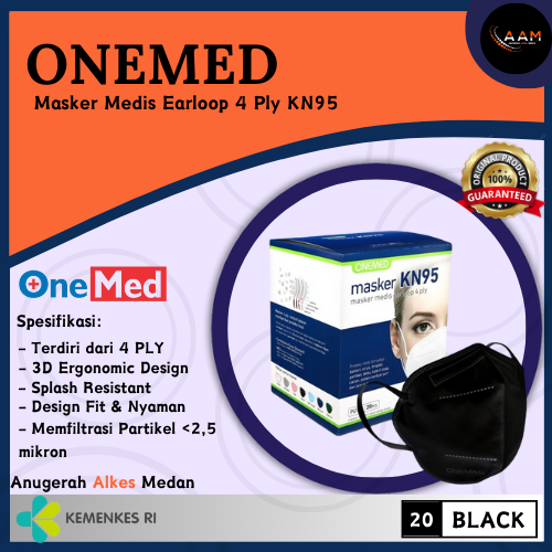 MASKER KN95 KN-95 ONEMED MASKER MEDIS ALKESMEDAN ALATKESEHATANMEDAN