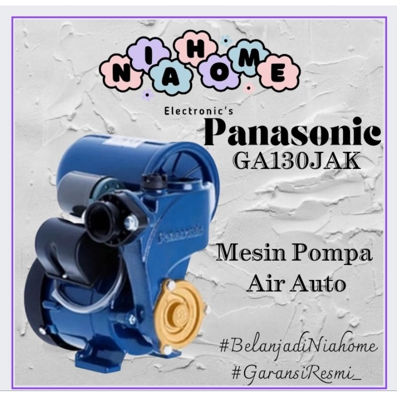 Panasonic GA130JAK Pompa Air Auto GA 130 JAK Mesin Pompa Otomatis