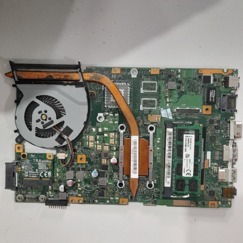 Mainboard asus A455L i3-4005U ram 6Gb
