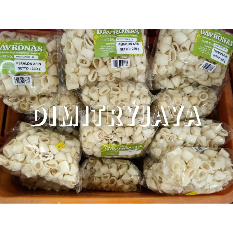 

Peralon / pralon asin davronas 240 gram keripik oleh oleh khas magelang jogja temanggung wonosobo