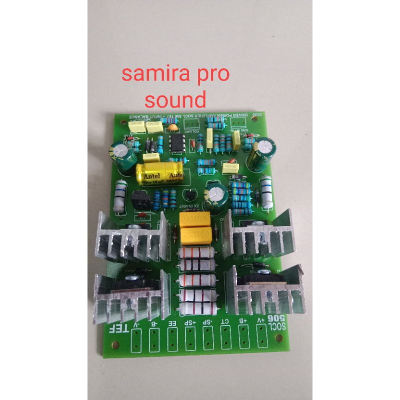 amplifier socl 506 tef+input balance