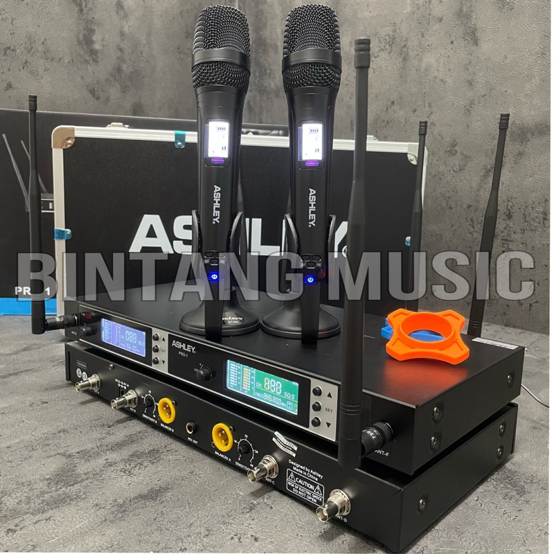 Mic wireless Ashley PRO 1 original ashley PRO1 free koper ashley Pro 1