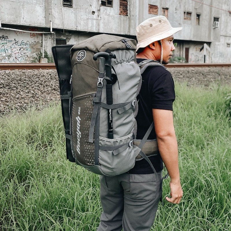 Tas Carrier Gunung 45 Liter Original Free Rain Cover - Irco Booyah