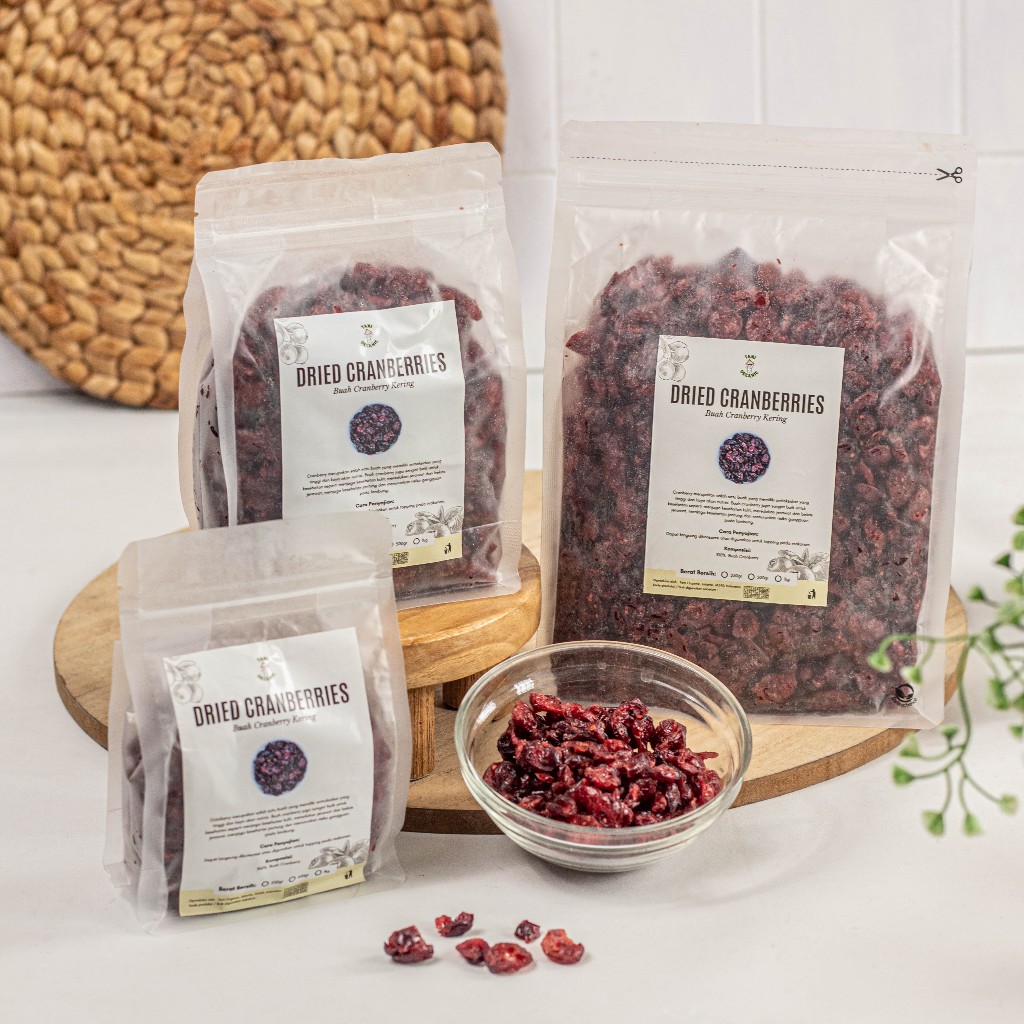 

Tani Organic Dried Cranberry - Cranberry Kering - Buah Cranberry