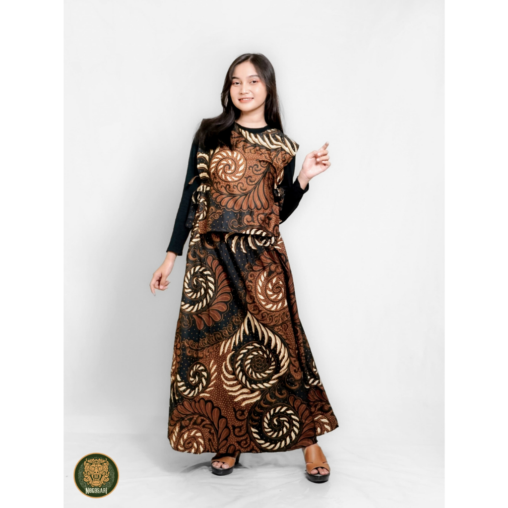 ROK BATIK - ROMPI BATIK WANITA - BATIK TERBARU KEKINIAN - ASLI PEKALONGAN