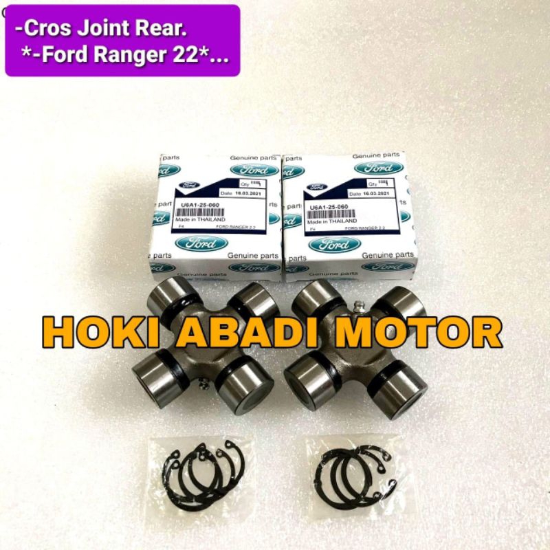 Cross Joint Joint Kopel Belakang Rear Ford Ranger 2.2 220CC U6A1-26-060 Original