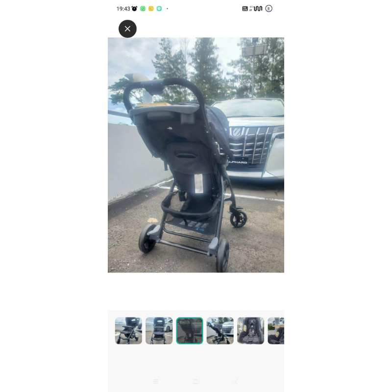 stroller & baby carseat