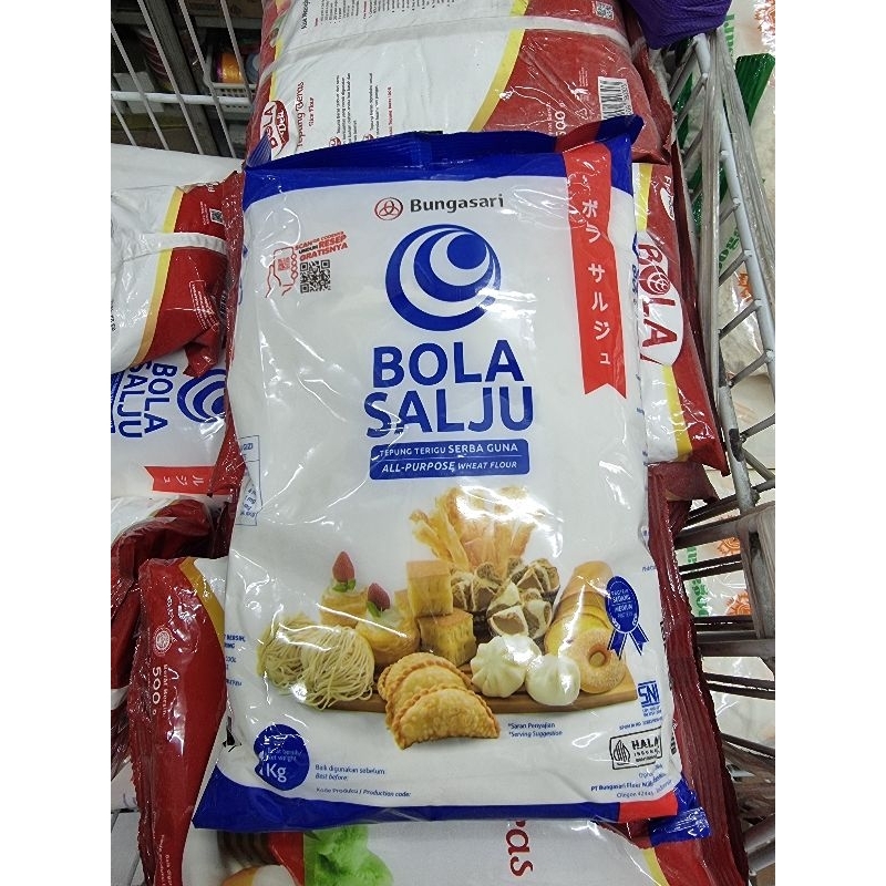 

Tepung terigu bola salju 1 kg