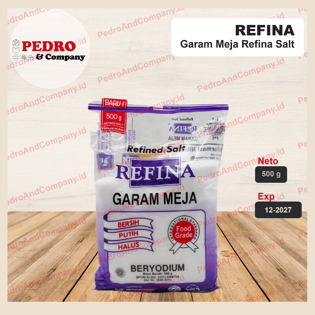 

Refina - Garam meja/ table salt (500 gr)