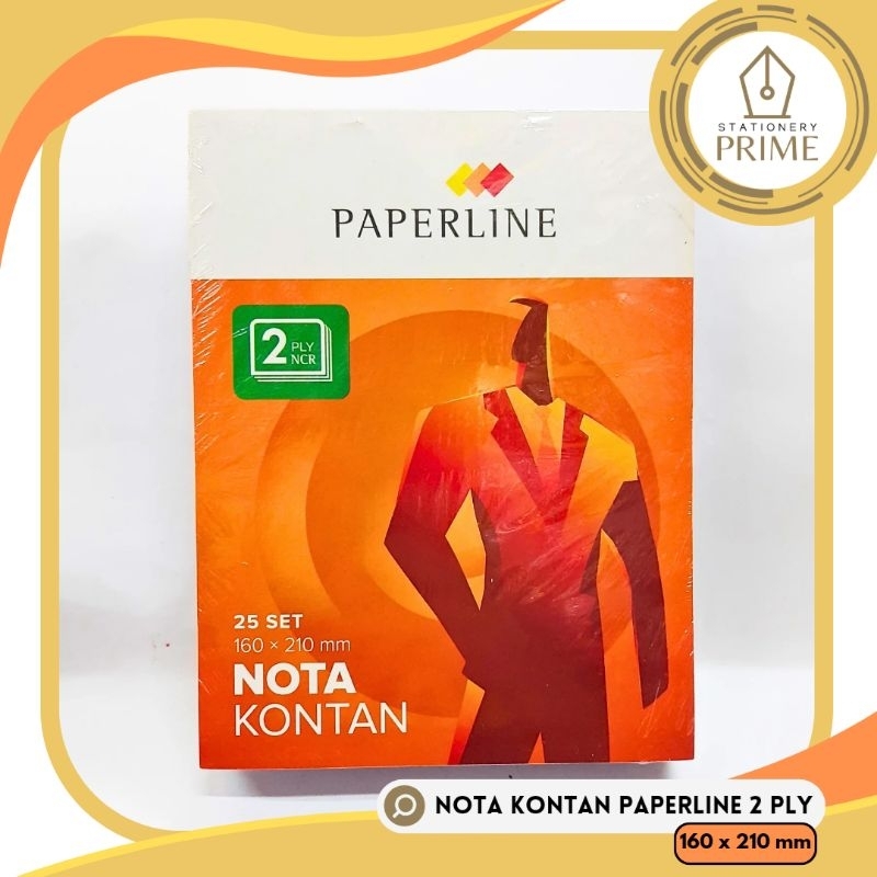 

Nota Kontan / Bon Besar 2 Ply 2 Rangkap Paperline ( 1 Pack isi 10 buku )