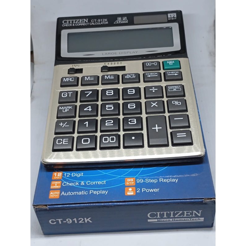 

Kalkulator Citizen CT 912K