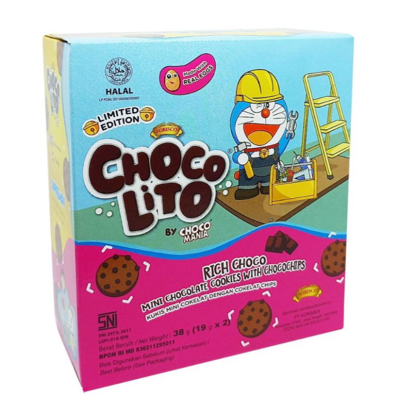 

CHOCOLITO Mini Cookies Chocochips Rich Choco 2 x 19 g