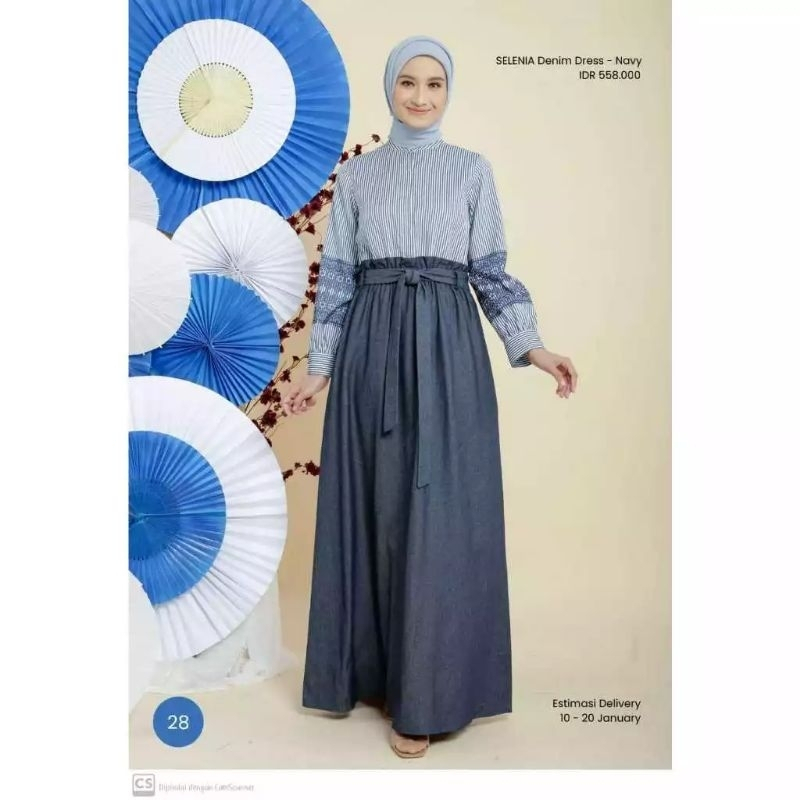 SELENIA DENIM DRESS ZOYA