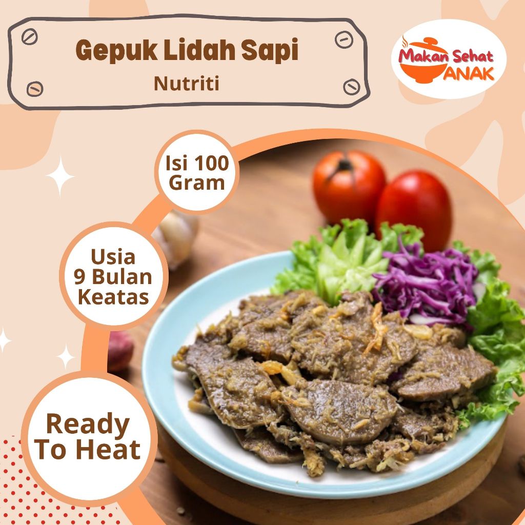 

Nutriti Gepuk Lidah Sapi MPASI ( Bulan Keatas By Makan Sehat Anak