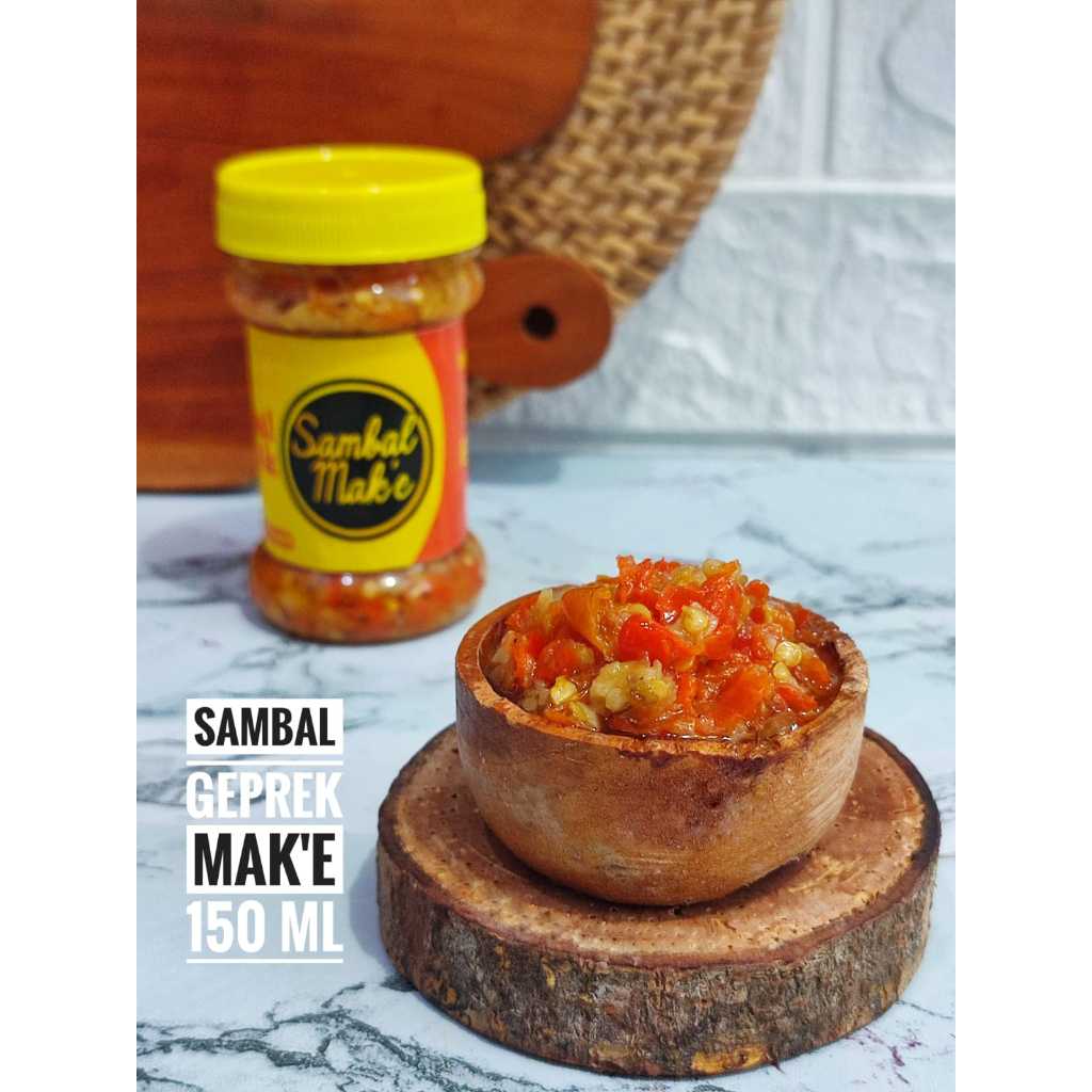 

Sambel geprek MAK e 150ml