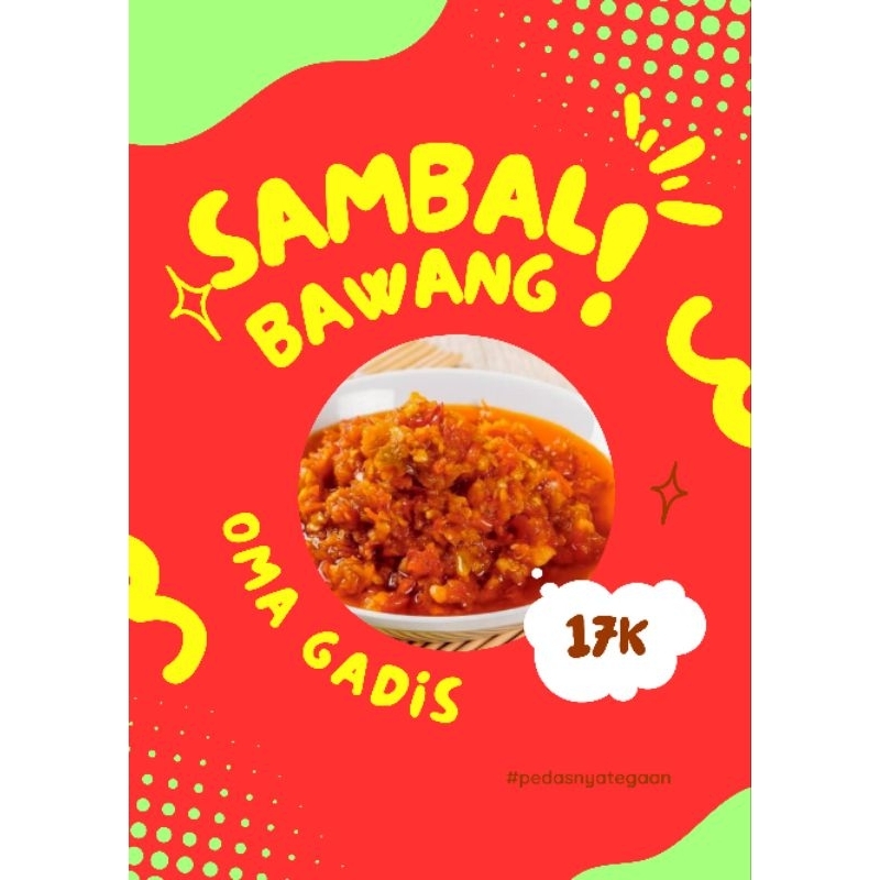 

Sambal Bawang Oma Gadis 150gr