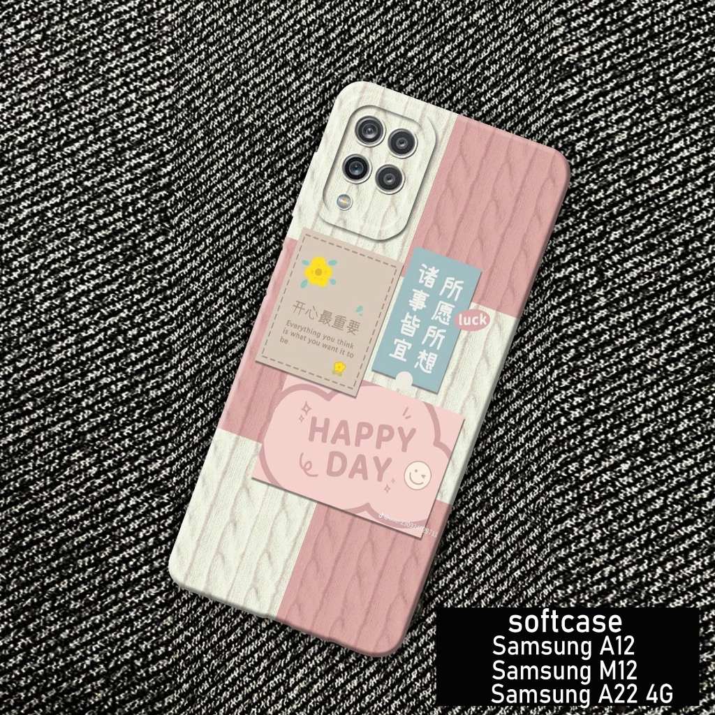 Case HP Samsung A12 - Casing Samsung M12 - Samsung A22 4G - Casing Hp - Softcase Hp - Softcase - Cas