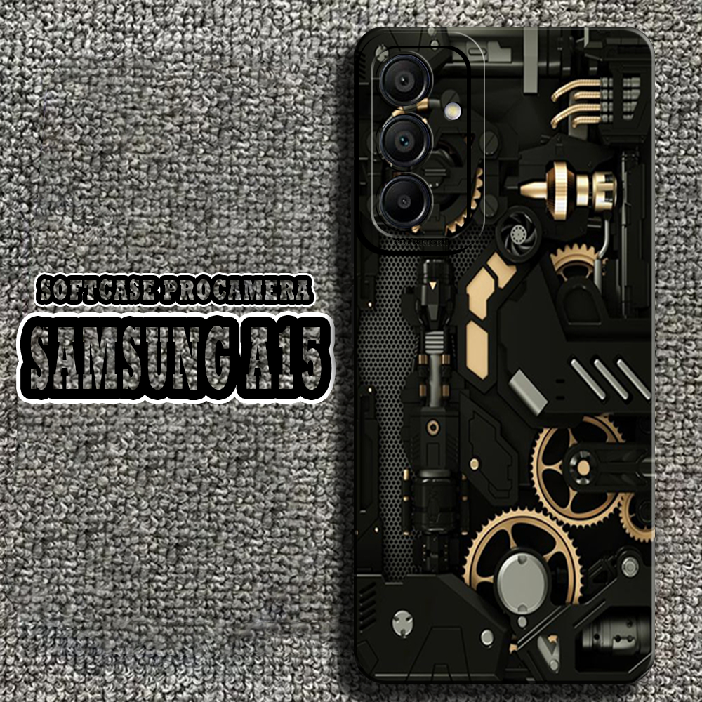 Softcase Pro Camera Samsung A15  [BSB017] Tech - HP Samsung A15 - kesing HP Samsung A15 - Case HP Sa