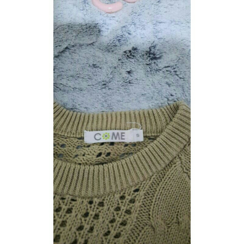 Come rajut blouse PL