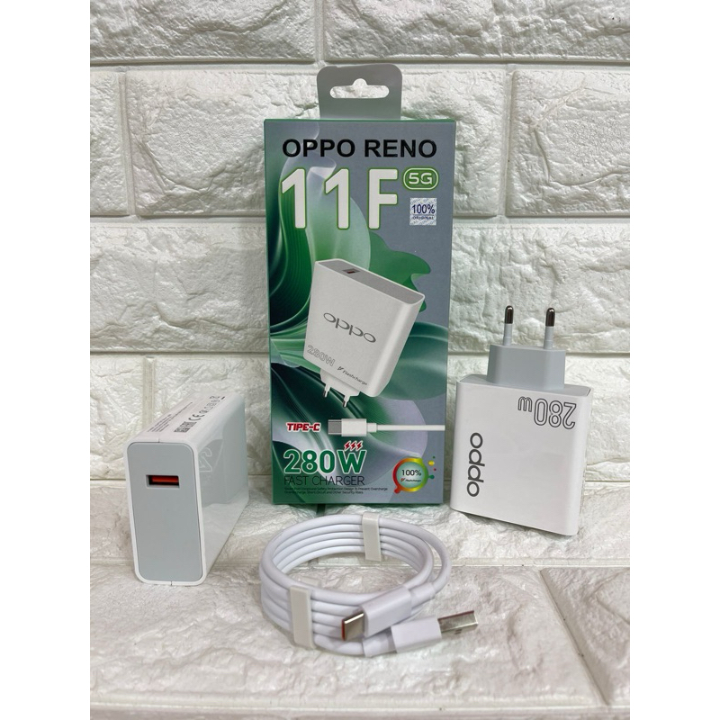 Charger Casan Ori Oppo Reno11 F 5G 280W Support FastCharging