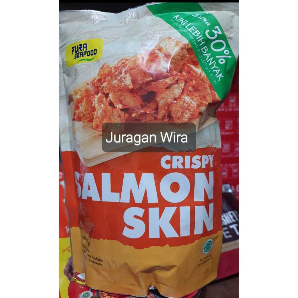 

1 Pack Fura SALMON SKIN Crispy Exp. Februari 2025 50gr+30gr