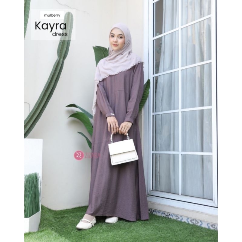 Kayra DRESS BY ZIZARA | gamis harian | Dailydress gamis lebaran