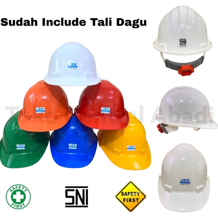 STOK TERBATAS Helm Proyek Safety  Helm Bangunan  Helm Proyek  Safety Helmet  Helm Proyek SNI  Helm P